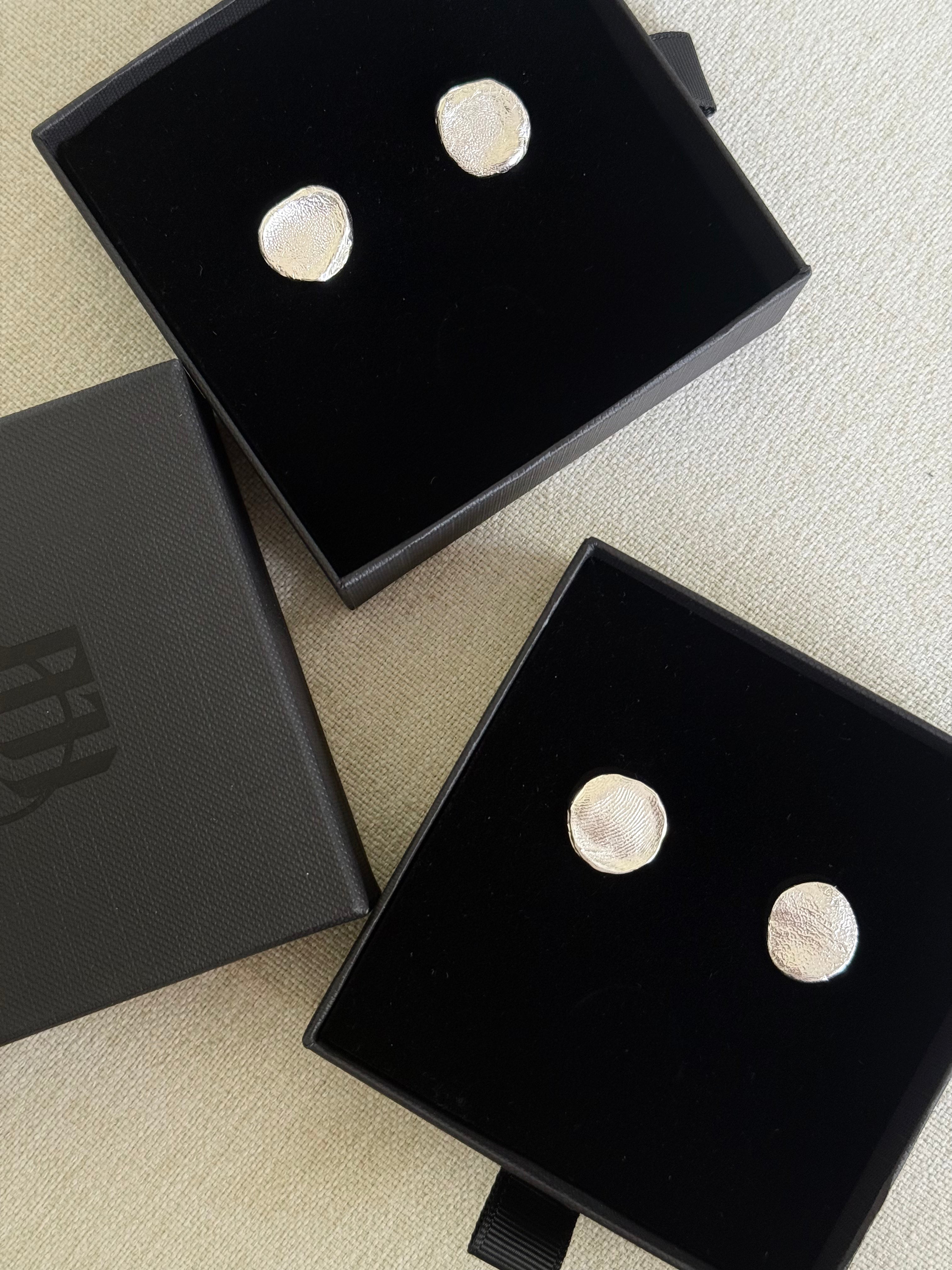 Cufflinks | Fingerprint Impression DIY Kit