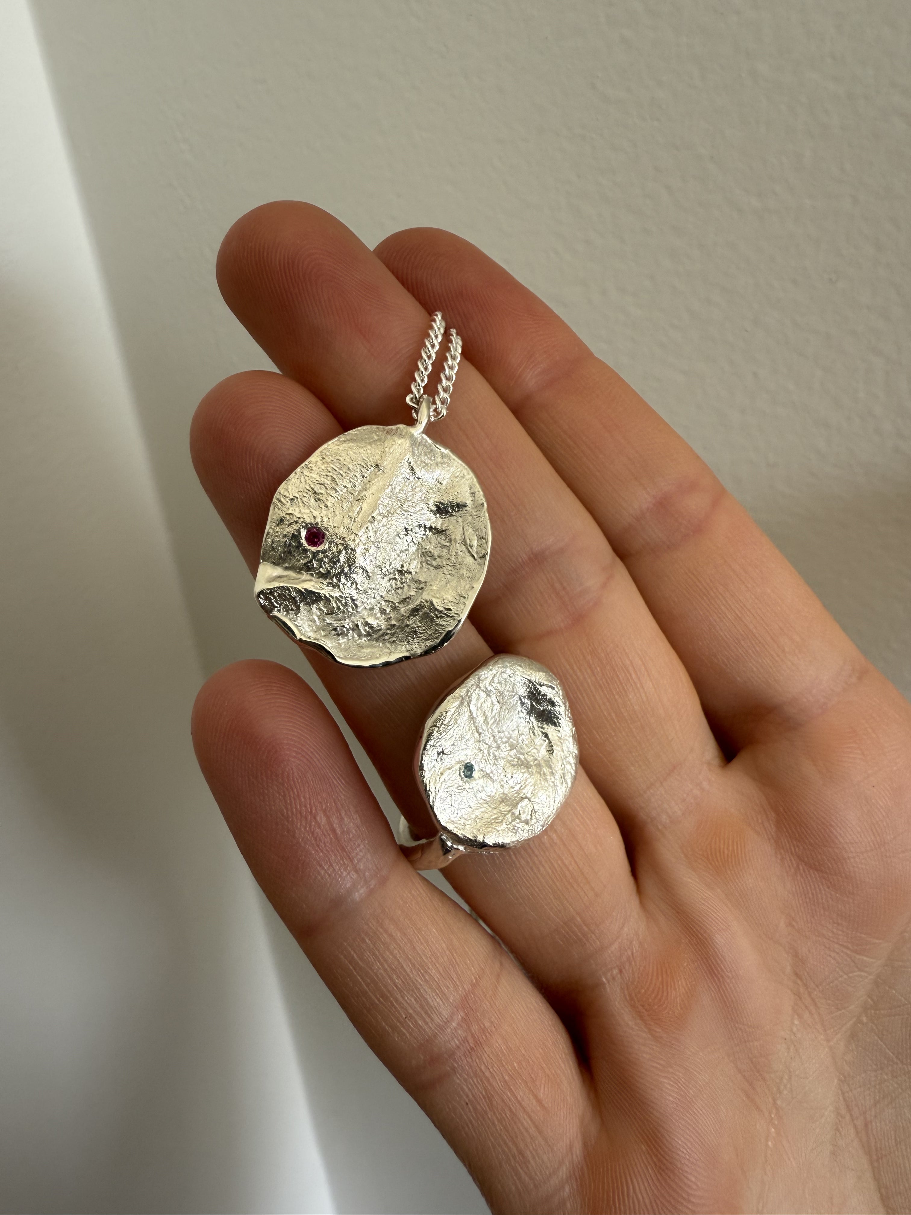 Necklace | Dog Nose or Paw Impression DIY Kit