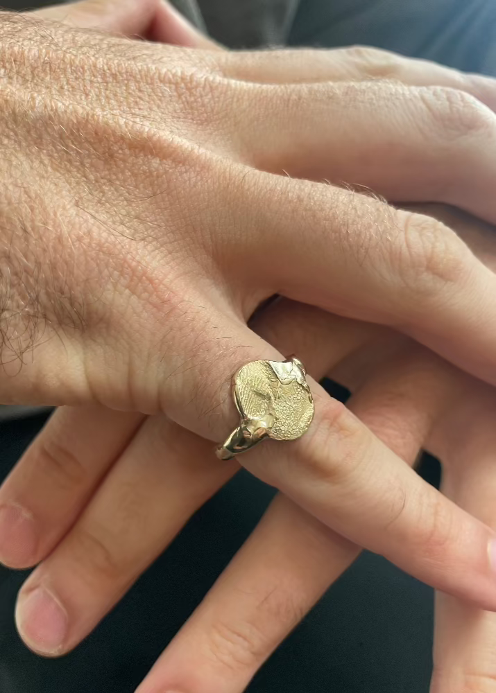 Ring | Fingerprint Impression DIY Kit