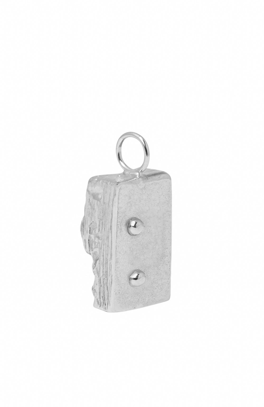 braille alphabet letter necklace released from love gold K silver