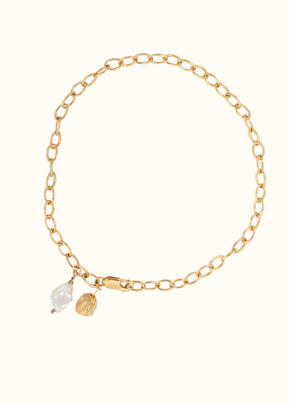 Keshi & Cast Pearl Anklet