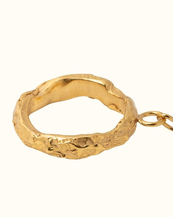 Oversized Fob Necklace