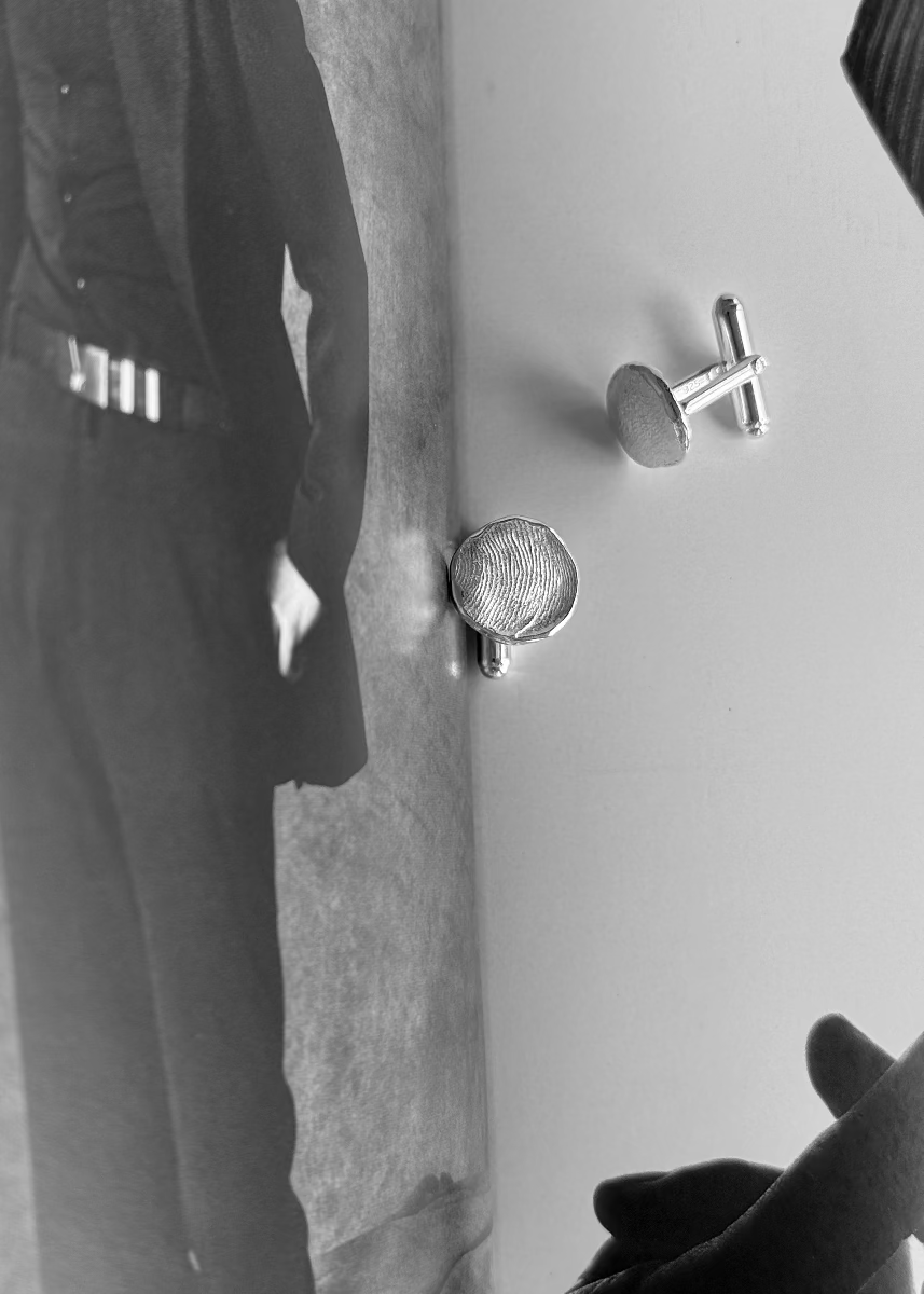 Cufflinks | Fingerprint Impression DIY Kit